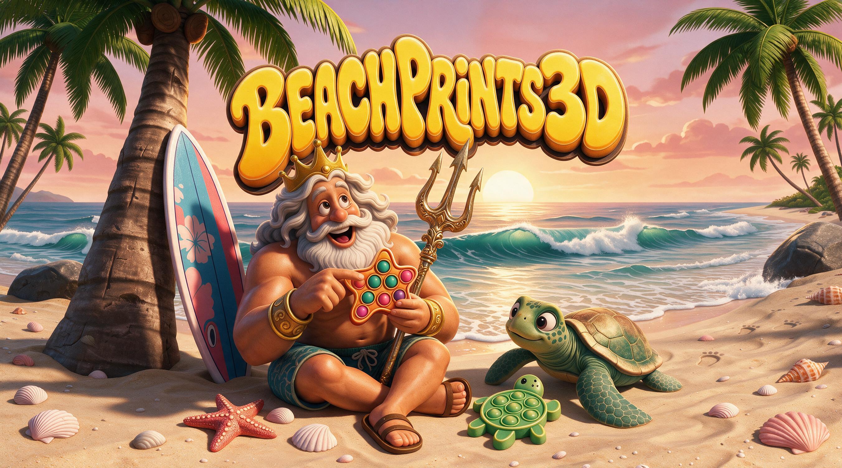 BeachPrints3D - 3D Printed Fidget Toys