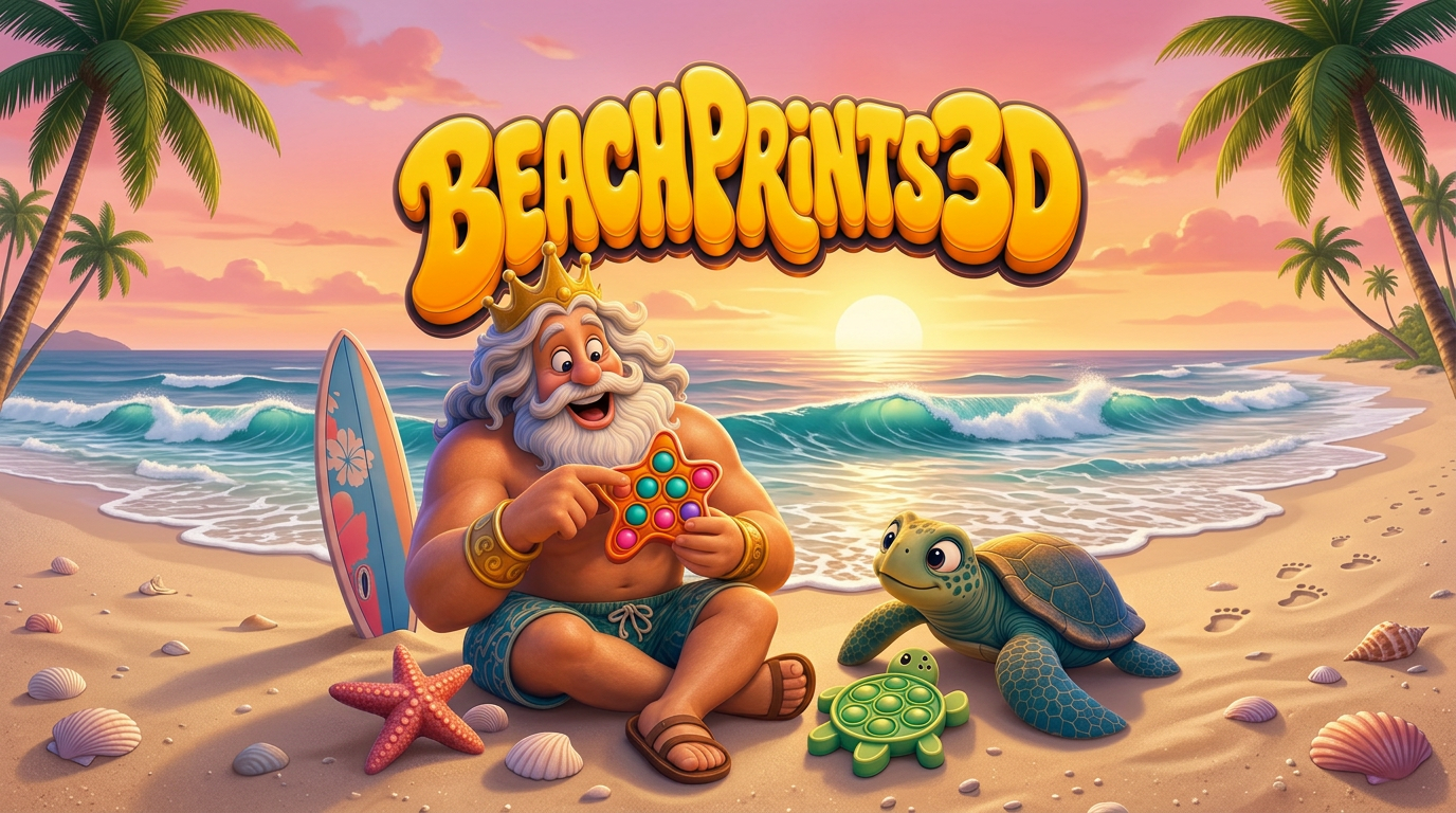 BeachPrints3D - 3D Printed Fidget Toys